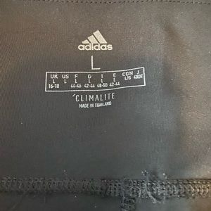 NWOT Adidas Leggings, Black, Ankle, Large